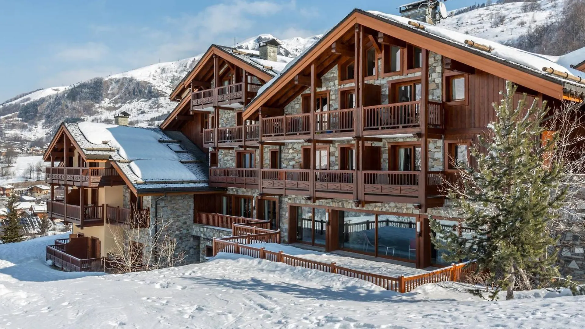 Duplex 10 Pers. Avec Piscine, Spa Et Pied Des Pistes A Saint Martin De Belleville - Fr-1-461-6 France